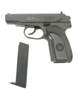 Страйкбольный пистолет Galaxy G.29B (ПМ) черная рукоять