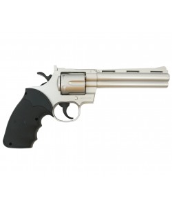 Страйкбольный револьвер Galaxy G.36S (Colt Python) серебристый