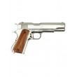 Макет пистолет Colt M1911A1 .45, хром, лакиров. дерево (США, 1911 г.) DE-6316 - фото № 2