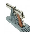 Макет пистолет Colt M1911A1 .45, хром, лакиров. дерево (США, 1911 г.) DE-6316 - фото № 7