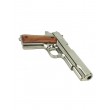 Макет пистолет Colt M1911A1 .45, хром, лакиров. дерево (США, 1911 г.) DE-6316 - фото № 3