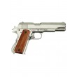 Макет пистолет Colt M1911A1 .45, хром, лакиров. дерево (США, 1911 г.) DE-6312 - фото № 2