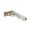 Макет пистолет Colt M1911A1 .45, хром, лакиров. дерево (США, 1911 г.) DE-6312 - фото № 8