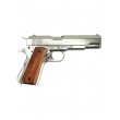 Макет пистолет Colt M1911A1 .45, хром, лакиров. дерево (США, 1911 г.) DE-6312 - фото № 11