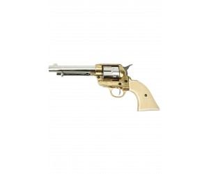 Макет револьвер Colt Peacemaker .45, 5½”, латунь, рукоять под кость (США, 1873 г.) DE-1108-L