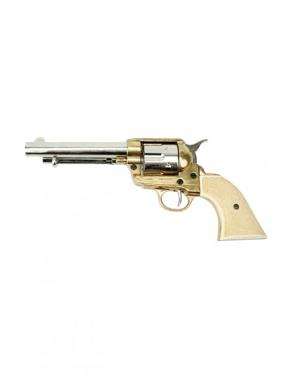 Макет револьвер Colt Peacemaker .45, 5½”, латунь, рукоять под кость (США, 1873 г.) DE-1108-L