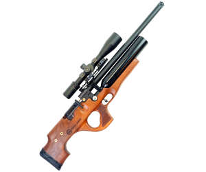 Пневматическая винтовка Kral Puncher Maxi Nemesis W (орех, PCP, ★3 Дж) 6,35 мм