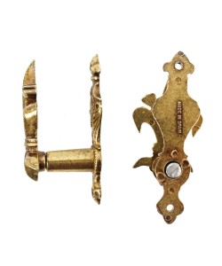 Крепление настенное «Геральдика-Лев», латунь (DE-11-L)