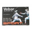 Бинокль Veber Sport NEW БН 8x21 синий/серебристый