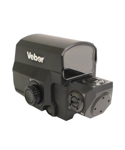 Коллиматорный прицел Veber Wolf Reflex 132 RG DnD, на Weaver