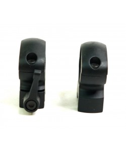 Кольца 25,4 мм Veber 2521 МS (средние, стальные) на Weaver, быстросъемные