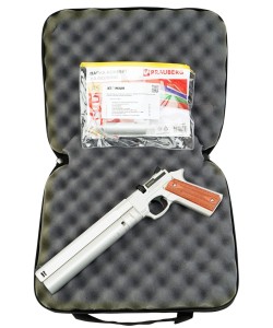 Пневматический пистолет Ataman AP16 Standart 522 (металл, PCP) Silver 5,5 мм
