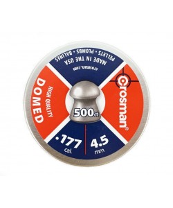 Пули для пневматики Crosman Domed 4,5 мм, 0,48 г (500 штук)