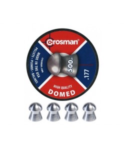 Пули для пневматики Crosman Domed 4,5 мм, 0,48 г (500 штук)