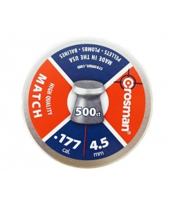 Пули для пневматики Crosman Match 4,5 мм, 0,51 г (500 штук)
