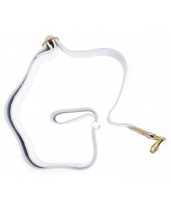 Ремень оружейный для АК (1 карабин) белая кожа