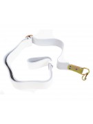 Ремень оружейный для АК (1 карабин) белая кожа