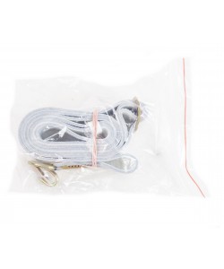 Ремень оружейный для АК (1 карабин) белая кожа