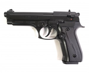 Охолощенный СХП пистолет B92-СО Kurs (Beretta) 10ТК, черный матовый