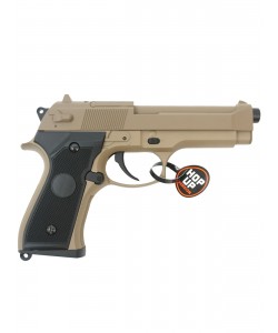 Страйкбольный пистолет Cyma Beretta M92 AEP Tan (CM.126TN)