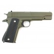 Страйкбольный пистолет Galaxy G.13G (Colt 1911) зеленый - фото № 2