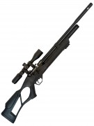 Пневматическая винтовка Hatsan Flash QE (пластик, PCP, модератор, ★3 Дж) 5,5 мм