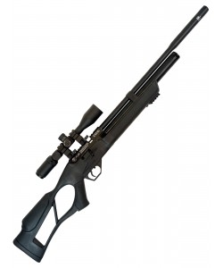 Пневматическая винтовка Hatsan Flash QE (пластик, PCP, модератор, ★3 Дж) 5,5 мм