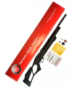 Пневматическая винтовка Hatsan Flash QE (пластик, PCP, модератор, ★3 Дж) 5,5 мм