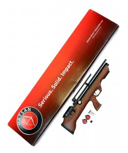 Пневматическая винтовка Hatsan Flashpup-W (дерево, PCP, ★3 Дж) 5,5 мм