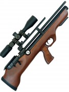 Пневматическая винтовка Hatsan Flashpup-W (дерево, PCP, ★3 Дж) 6,35 мм