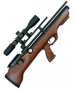 Пневматическая винтовка Hatsan Flashpup-W (дерево, PCP, ★3 Дж) 6,35 мм