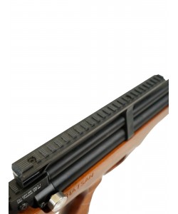 Пневматическая винтовка Hatsan Flashpup-W QE (дерево, PCP, модератор, ★3 Дж) 6,35 мм