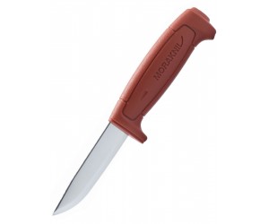 Нож Morakniv Basic 511, клинок 91 мм, красный (Mora-12147)