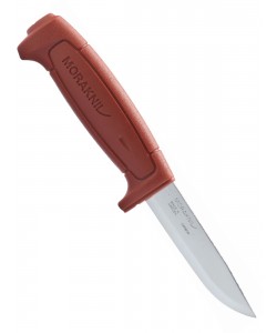 Нож Morakniv Basic 511, клинок 91 мм, красный (Mora-12147)