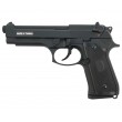 Страйкбольный пистолет KJW Beretta M9 Gas GBB Black - фото № 1