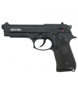 Страйкбольный пистолет KJW Beretta M9 Gas GBB Black
