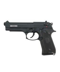 Страйкбольный пистолет KJW Beretta M9 Gas GBB Black