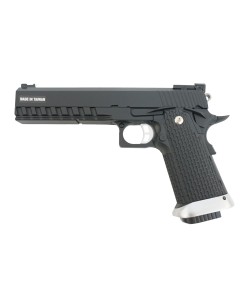 Страйкбольный пистолет KJW KP-06 Colt M1911 Hi-Capa 6” CO₂ GBB