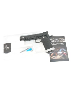 Страйкбольный пистолет KJW KP-06 Colt M1911 Hi-Capa 6” CO₂ GBB