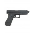 Страйкбольный пистолет KJW KP-17 Glock G17 TBC CO₂ Black, удлин. ствол - фото № 2