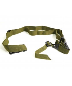 Ремень оружейный Стикхант охотничий 3-точечный (хаки)