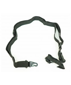 Ремень оружейный Стикхант охотничий 3-точечный (черный)