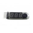 Тестер/индикатор напряжения LiPo Low Voltage Alarm (1-4s) - фото № 1
