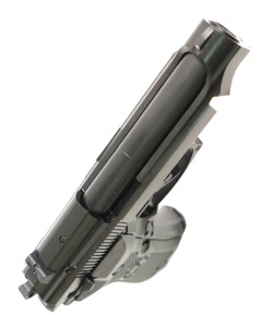 Страйкбольный пистолет WE Beretta M84 GBB Black (WE-M013-BK)