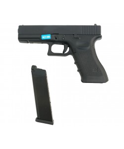 Страйкбольный пистолет WE Glock-17 Gen.3 Black (WE-G001A-BK)