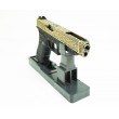Страйкбольный пистолет WE Glock-34 Gen.3 Bronze, с гравировкой (WE-G008 BOX-FP) - фото № 10