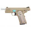 Страйкбольный пистолет WE Colt M45A1 Tan (WE-E015-TN) - фото № 7