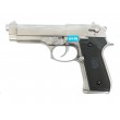 Страйкбольный пистолет WE Beretta M92 GBB Chrome (WE-M002) - фото № 1