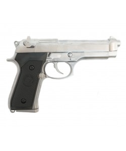 Страйкбольный пистолет WE Beretta M92 GBB Chrome (WE-M002)