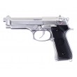 Страйкбольный пистолет WE Beretta M92 GBB Chrome (WE-M002) - фото № 6